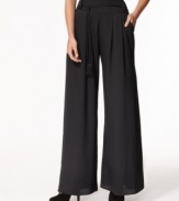 These wide leg pants from Bar III look super chic with a flowy silhouette and lightweight feel. Pair them with your favorite heels for a day or night appropriate outfit.