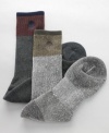 Before you lace up, toss on these Timberland boot socks in a warm acrylic-wool blend for an added layer of protection.