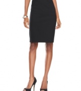 INC's pencil skirt is an essential for your work wardrobe-- pair it with the season's latest tops and blouses.