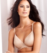 The fabric of Chantelle's C Chic Sexy Spacer bra is truly awesome. It features tridimensional stitching and breathable, soft stretch foam that won't lose it's shape. Perfect for those sweltering summer days. Style #3585