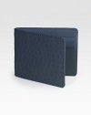 A slim, sporty essential with signature logo detail.One billfold compartmentSix credit card slotsLeather4W x 3HImported