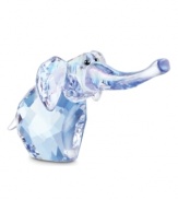 An elephant you'll never forget, Toby's trunk and personality are both larger than life in brilliantly faceted Swarovski crystal.