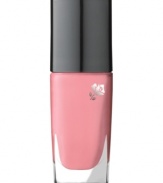 Inspired by the new trendy Rouge In Love lip collection, Vernis in Love is a high potency nail laquer perfectly themed to compliment every woman's mood and style. With ultimate brillance, intense color, and a mistakefree application, your nails will love the lasting shine and pop of color that stays put for days.