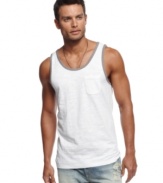 Just in time for summer, this tank from INC International Concepts will both look and keep you cool.