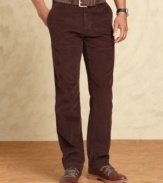 Add some texture to your wardrobe this fall with these corduroy pants from Tommy Hilfiger.