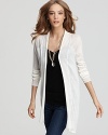 Quotation Sweater - Duster Open Light Cardigan