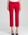 Perfectly tailored in a cropped silhouette, these DIANE von FURSTENBERG pants pack a vibrant punch for the office and after-hours alike.