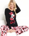 Snuggle up with Minnie Mouse. The comfy fleece of these pajamas by Briefly Stated will have you and your new friend ready for the holidays!