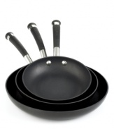 Take control of your ingredients with a triple pack of superb fry pans from Circulon Espree! Experience exceptional durability and effortless cooking with an advanced three-layer nonstick surface and TOTAL® food release system that's designed for a lifetime of remarkable meals. Lifetime warranty.