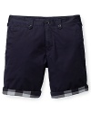 Burberry Brit Check Lined Short