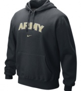 March to the beat of team spirit with this NCAA Army Black Knights hoodie from Nike.