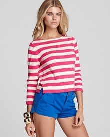 Juicy Couture Easy Striped Pullover