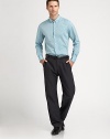 Classic cotton woven in a delightful hue for a look that refreshingly modern.Button frontCottonMachine washImported