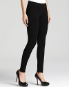 The popular basic legging gets an update with a wide waistband.