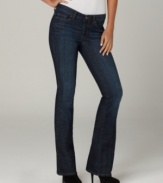 Classic denim that lasts season after season: Calvin Klein Jeans fashions a flattering bootcut silhouette that works with anything from structured blazers to cozy sweaters!