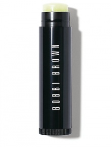 Inspired by Bobbi's friendship with baseball legend Yogi Berra. This clear lip balm comforts and moisturizes lips and offers the convenience of a swivel-up stick. A combination of Petrolatum, Candelilla Wax and Beeswax forms a barrier that holds moisture to the skin, while natural oils condition the skin to improve the look and feel of lips. 