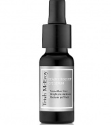 Trish McEvoy's Beauty Booster Eye Serum is a concentrated eye treatment formulated to drastically reduce the appearance of fine lines, dark circles and puffiness. This water-light serum deeply hydrates, brightens and firms with a powerful cocktail of peptides, hyaluronic acid vitamins and antioxidants. With continued use the under-eye area will appear less lined, smoother, firmer and brighter. 0.5 oz.