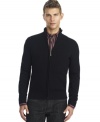 Layer up in soft, warm stye with this Kenneth Cole Reaction cardigan.