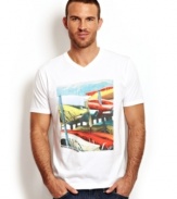 Change the tide of spring style with this t-shirt from Nautica.