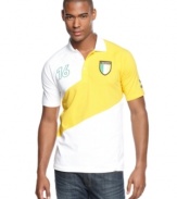 Use preppy style to give props to your favorite country in this polo shirt from Puma.