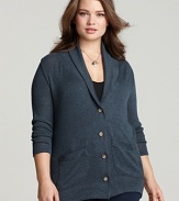 JET Plus Size Fisherman Cardigan