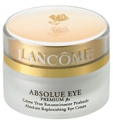 Repair. Intense Moisture. Luminosity. Lancome Laboratories sets the new standard in age-targeted eye care to visibly replenish, repair and rejuvenate the fragile eye area where the effects of daily facial movements are more pronounced.