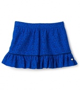 Juicy Couture Girls' Spring Lace Overdyed Skirt - Sizes 7-14