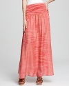 Nola Z Tie Dye Silk Maxi Skirt