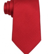 You'll be taking care of business with confidence in this power tie from Donald J. Trump.