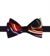 You'll be the flyest guy around in this silk bow tie from Jerry Garcia.