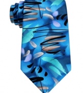 Bring a bit of the island with you to the office with this bright silk tie from Jerry Garcia.