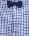 A waffle-textured silk weave in a simple, solid color bow tie.SilkDry cleanMade in Italy