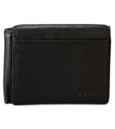 Carry this classic wallet with you and ensure your goods look good.