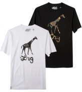 Go beyond just the basic for your casual wear with this graphic t-shirt from LRG.