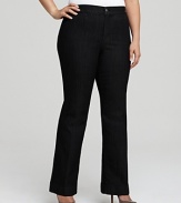 The trouser silhouette of these Not Your Daughter's Jeans pants puts an office-ready spin on flattering, everyday denim.