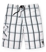 Hurley Puerto Rico Plaid Board Shorts