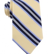 Strong stripes. This tie from Nautica will be an instant classic.