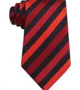 Bold stripes take this Kenneth Cole Reaction tie beyond just the basics.