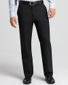 Refresh your work look with these sleek Michael Kors wool pants, with the perfect touch of stretch to keep their shape.