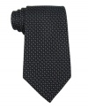 With a pulled-back pattern, this Sean John tie is a timeless accent for any polished combination.