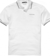 Sean John hits on a classic. With a crisp, clean look, this polo shirt will be a perennial fave.