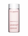 Incredibly gentle with a highly effective renewing action, this refreshing exfoliating lotion removes all that can dull skin, leaving it radiant and beautiful. Eliminates dead cells and helps tighten pores. Leaves skin smooth with a soft, rosy glow. Ingredients• Tamarind fruit extracts exfoliate and brighten• White nettle flower extracts have astringent capabilities• Mimosa tenuiflora extracts help soothe skinApply with a cotton pad soaked in lotion, on a cleansed and dry face and neck, avoiding the eye contour area. Follow with your regular skin care. Recommended use: 1 to 2 times per week.