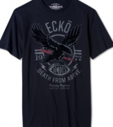 Amp up your street style with this cool Ecko Unltd graphic tee.