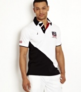 Get patriotic with this USA polo shirt from Nautica.