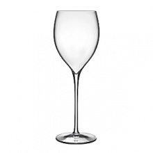 The Magnifico stemware pattern has a graceful bowl and elongated stem. An everyday glassware variety but with the style and finesse of true crystal. Made with Luigi Bormioli's SON.hyx technology.