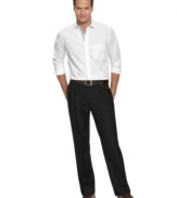 Grab professional polish from Tasso Elba -- these pants are perfect for your on-the-clock rotation. (Clearance)