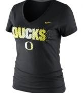 Female Jocks Rule! Display your pride wearing this tee showcasing the Oregon Ducks by Nike.