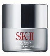 This radiance enhancing cream instantly promotes a bright and balanced complexion while thoroughly hydrating the skin. It contains a brightening formula that is rich in color balancing moisturizers and nourishing hydrators to provide soft, smooth skin, while helping balance out skin tone so it looks more even and radiant. It also has an exclusive blend of moisturizers, Vitamin C and SK-II Pitera. 2.5 oz.