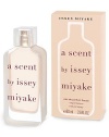 Issey Miyake introduces a new segment within the a scent territory. A Scent eau de parfum florale encapsulates the essence of a fragrance with a scent as simple and beautiful as the air we breathe. Inspired by the heart of nature, this warm and feminine fragrance is an explosion of hyacinth, jasmine, and rose fused with a heart of woody notes. 