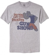 Get your tickets ready. This t-shirt from Freeze features everyone's favorite strong man, Popeye.